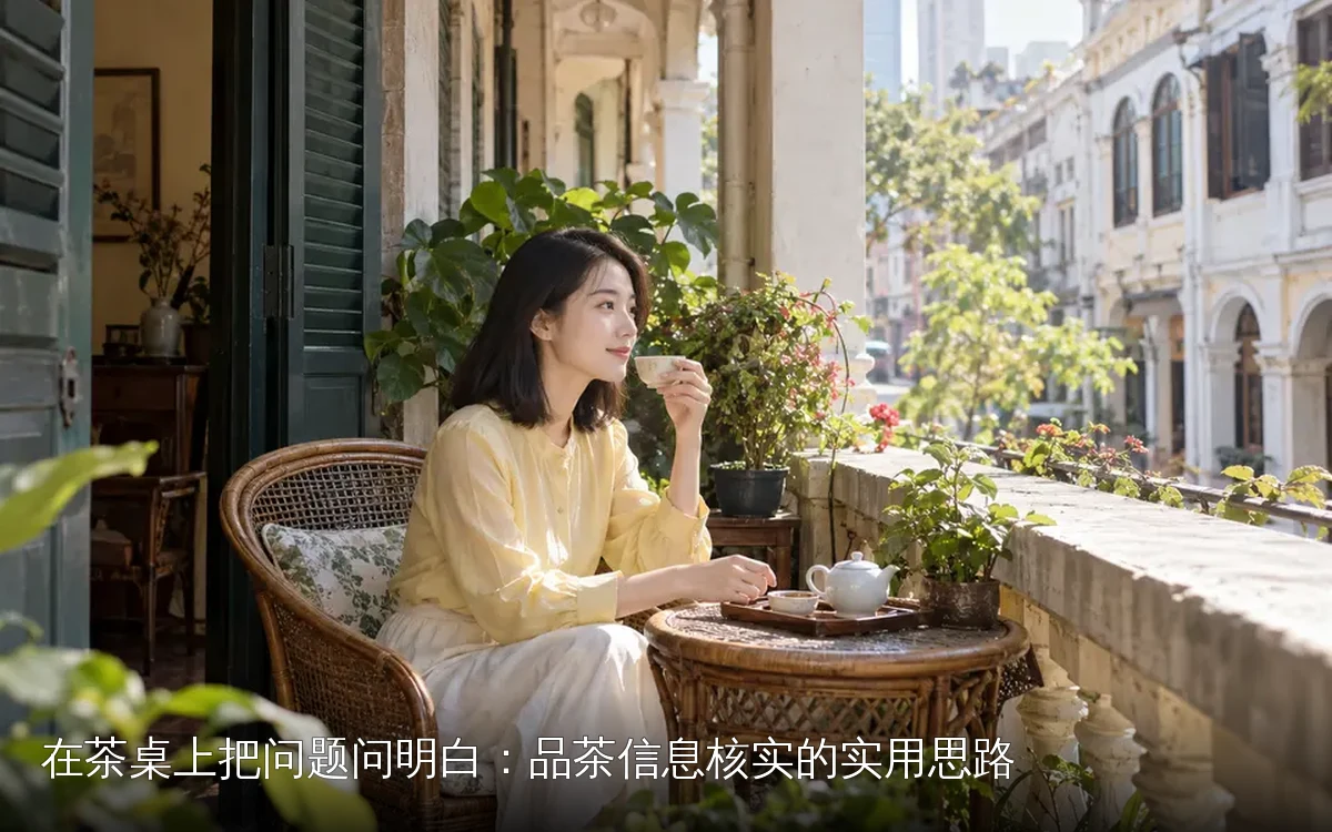 在茶桌上把问题问明白：品茶信息核实的实用思路